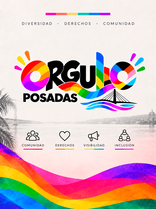 Publicación de Orgullo Posadas, vista provisional